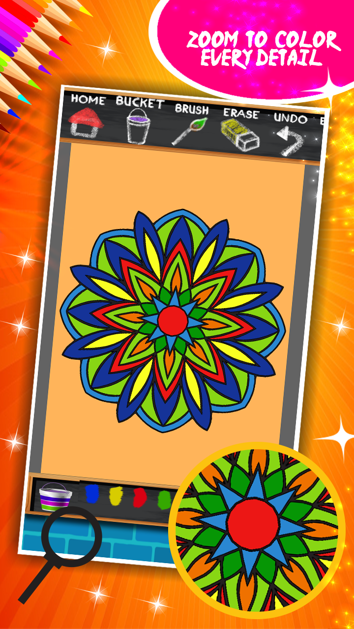 Mandala Coloring Book | Indus Appstore | Screenshot