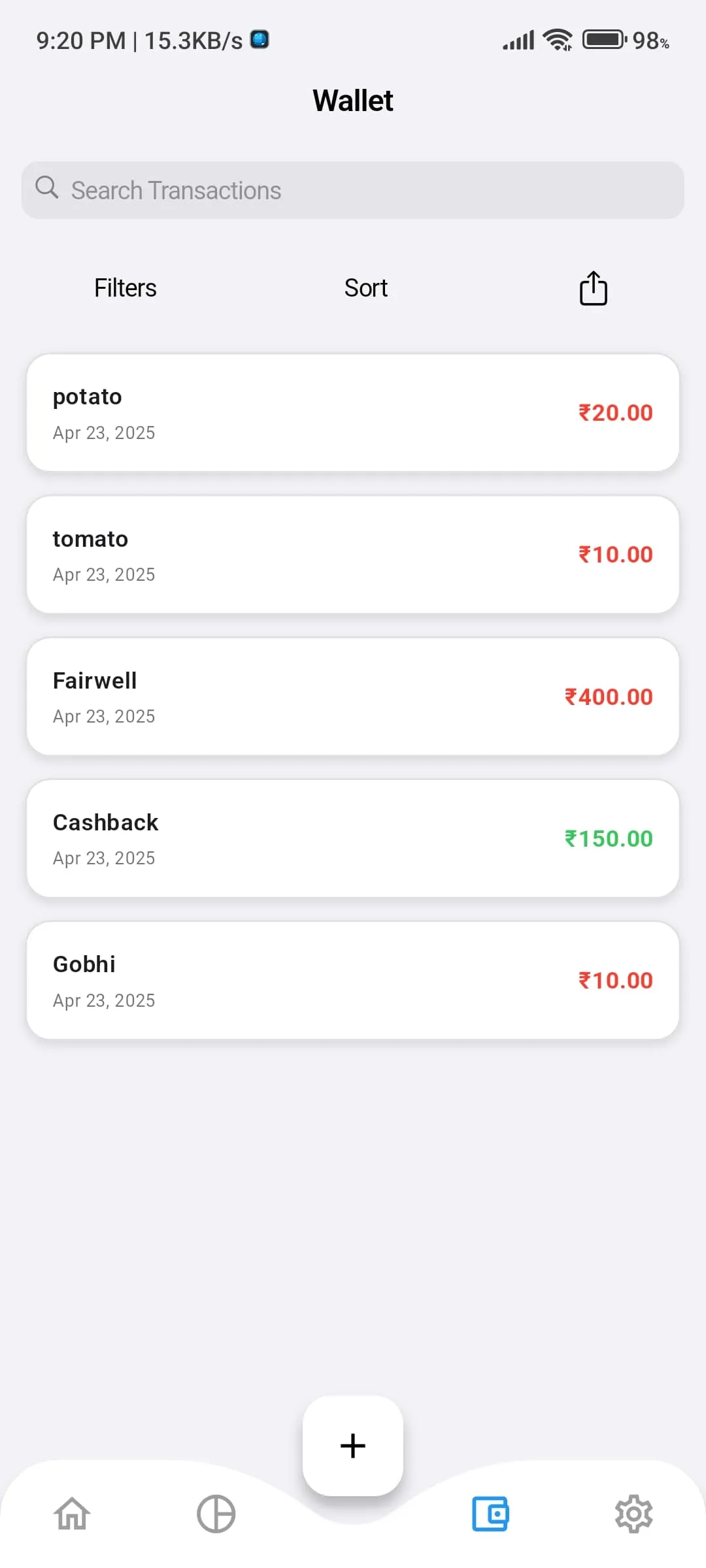 Finance Tracker Guru | Indus Appstore | Screenshot