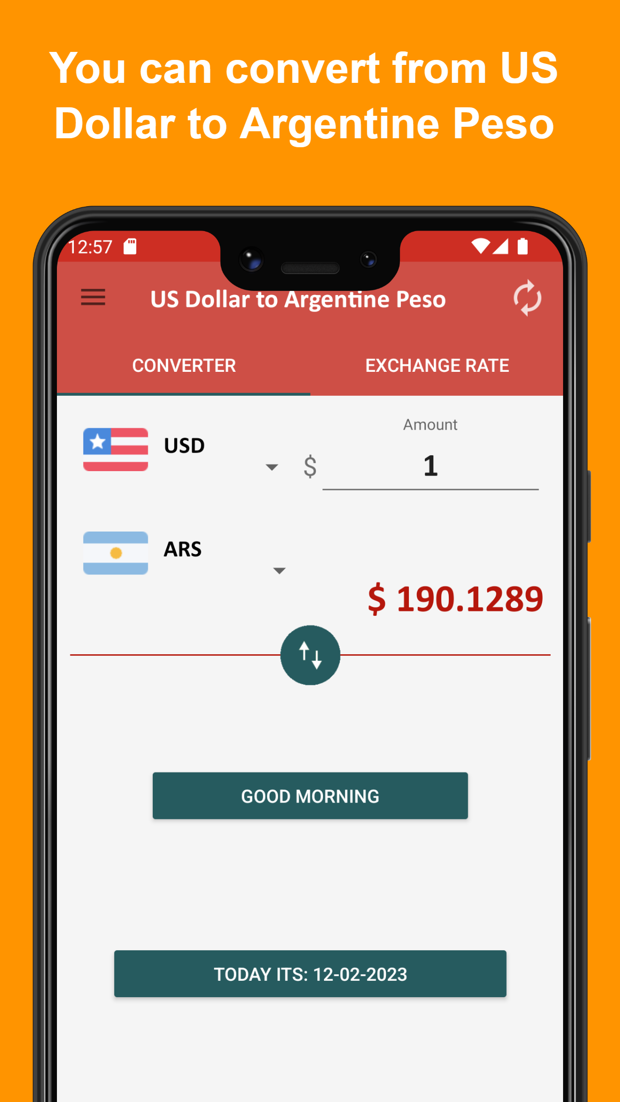 US dollar to Argentine peso | Indus Appstore | Screenshot