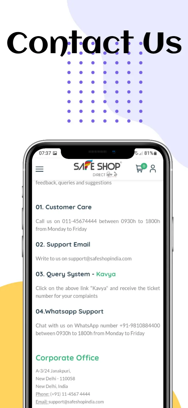 Safe Shop App - Login, Sign Up, Products Details | Indus Appstore | Screenshot