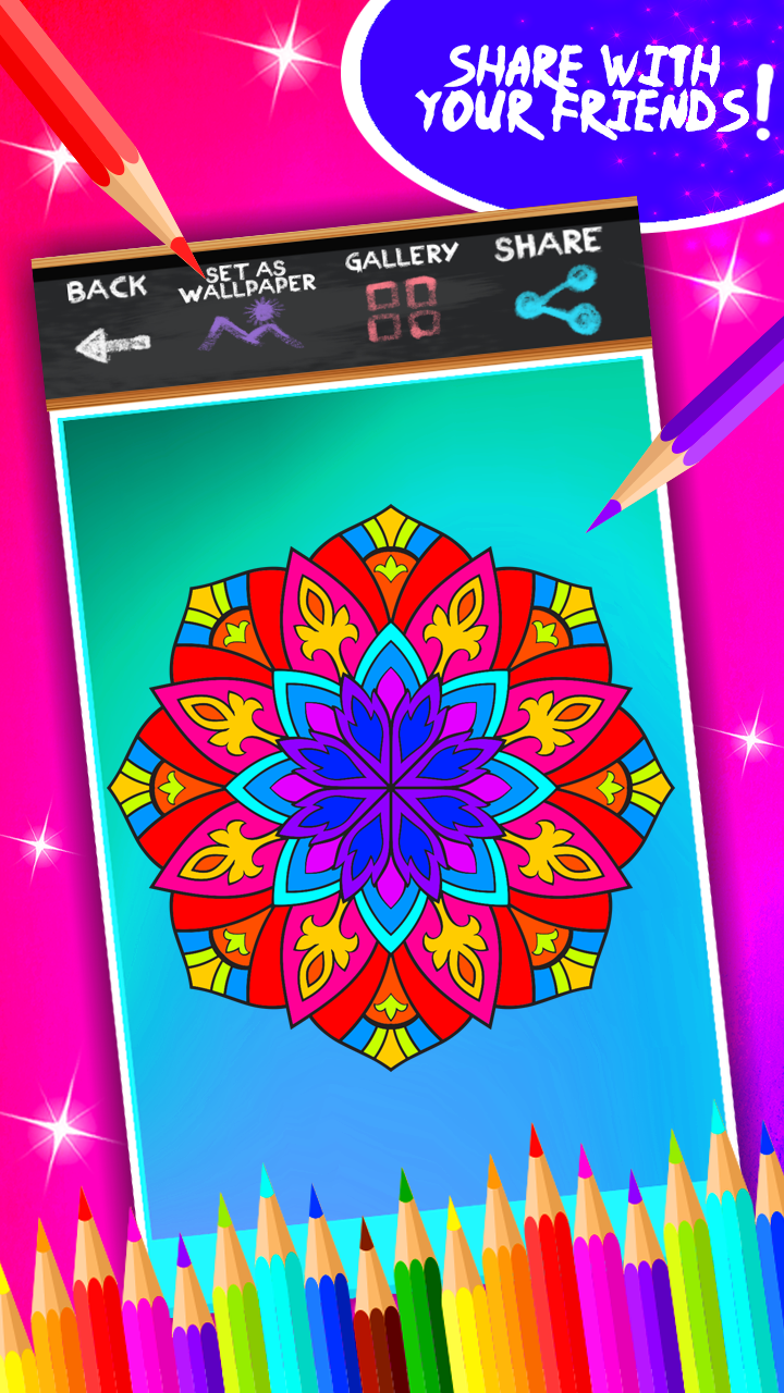 Mandala Coloring Book | Indus Appstore | Screenshot