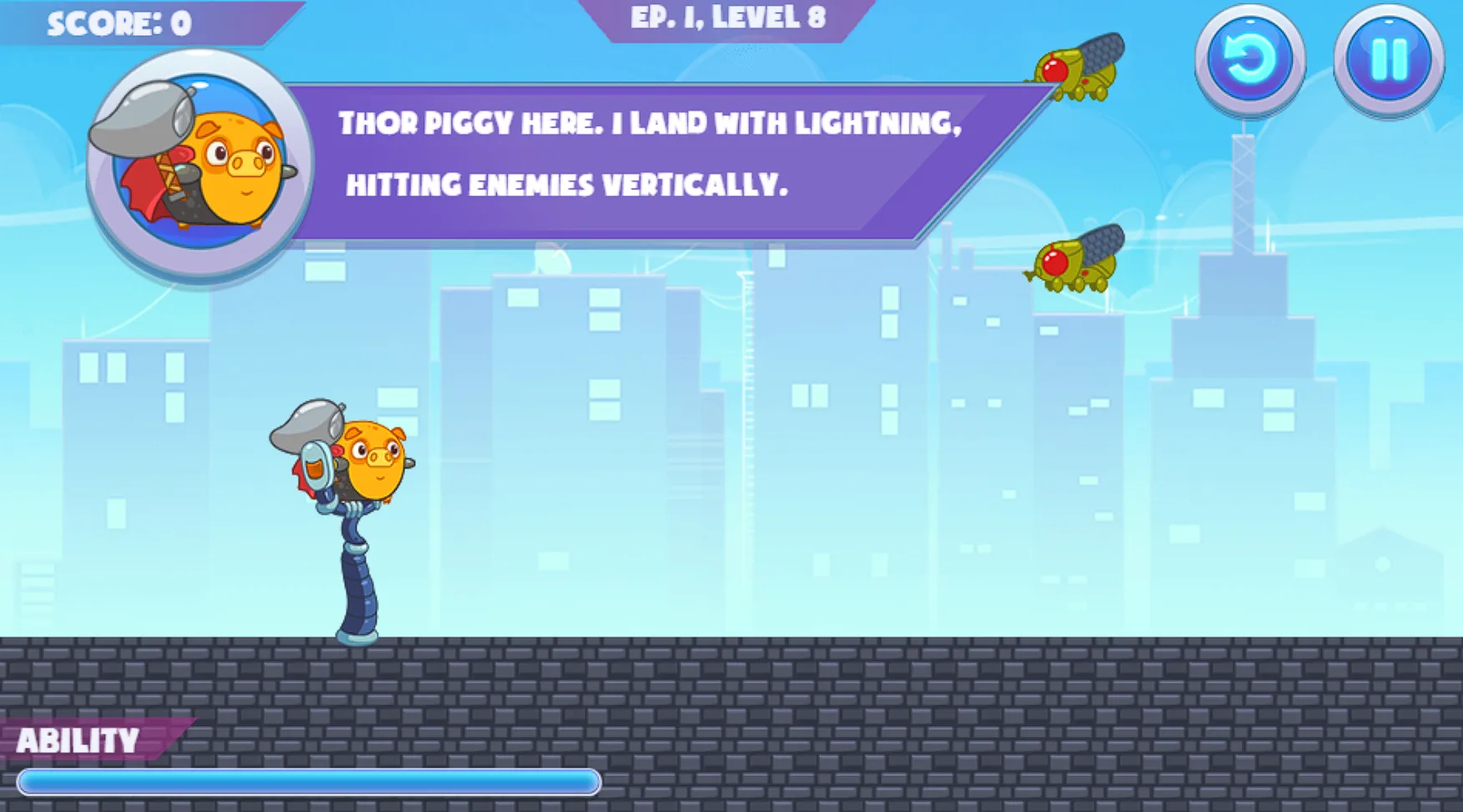 Mango Piggy Hero | Indus Appstore | Screenshot