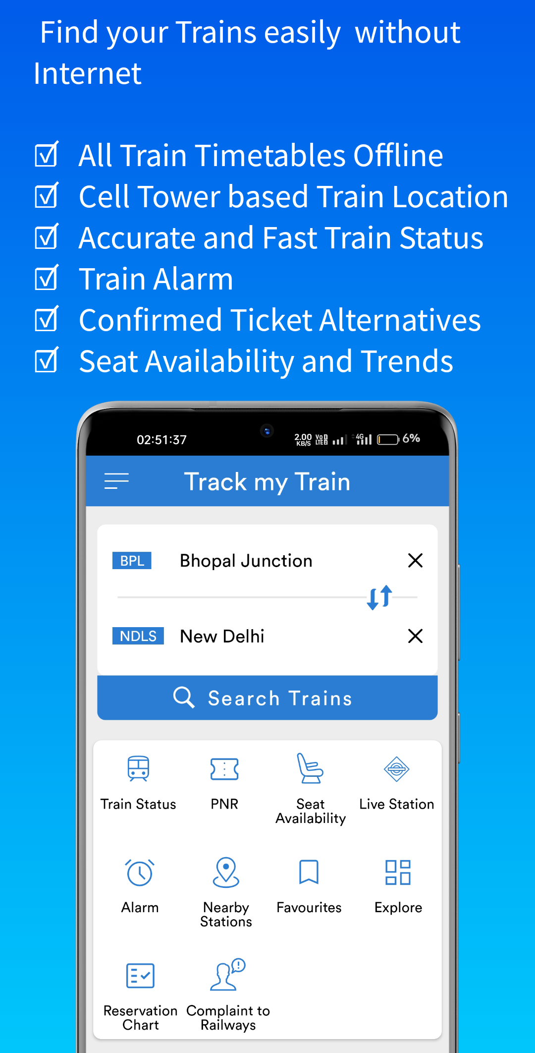 Track My Train - Live Status | Indus Appstore | Screenshot