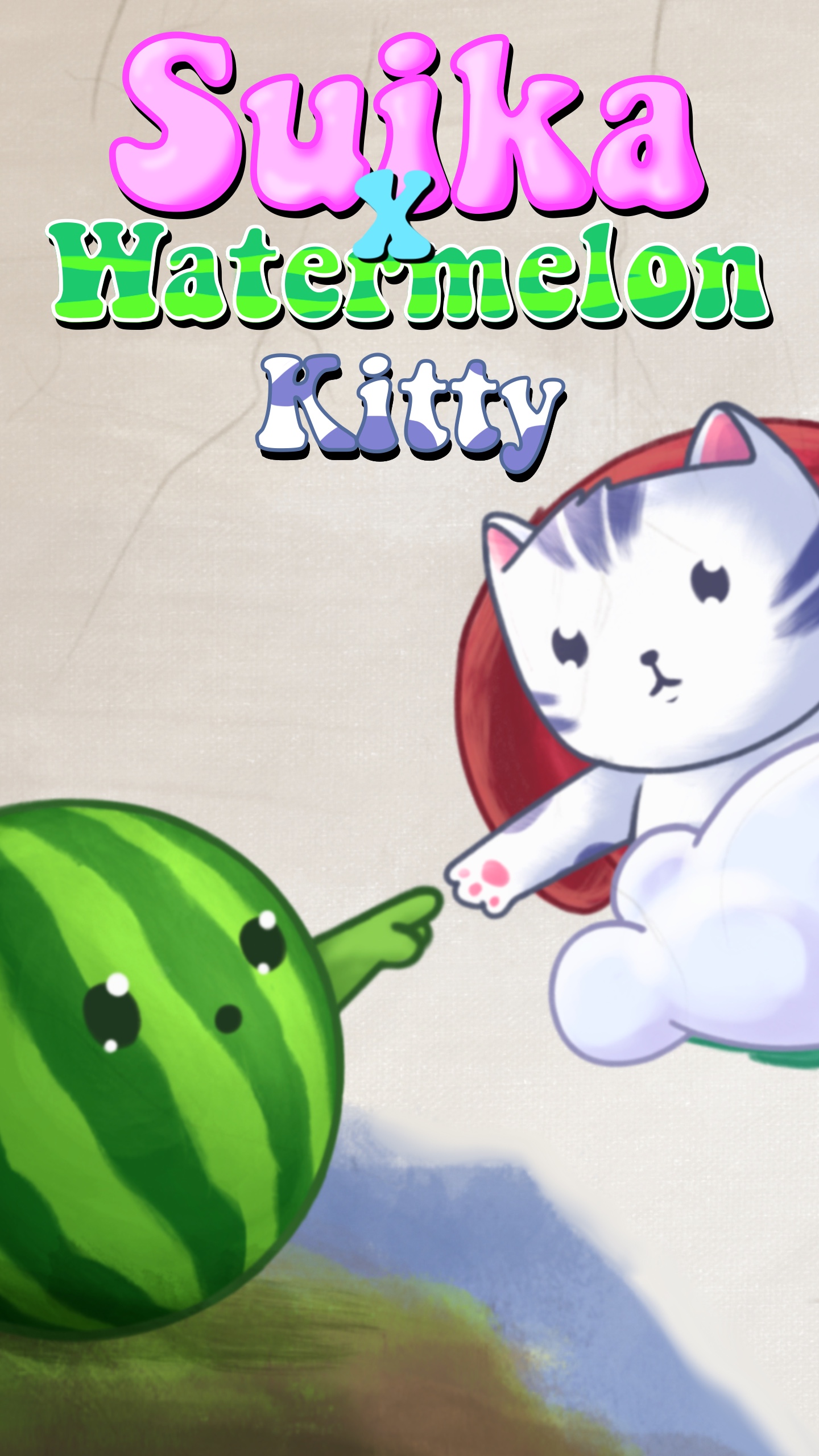 Suika x Watermelon Game: Kitty | Indus Appstore | Screenshot