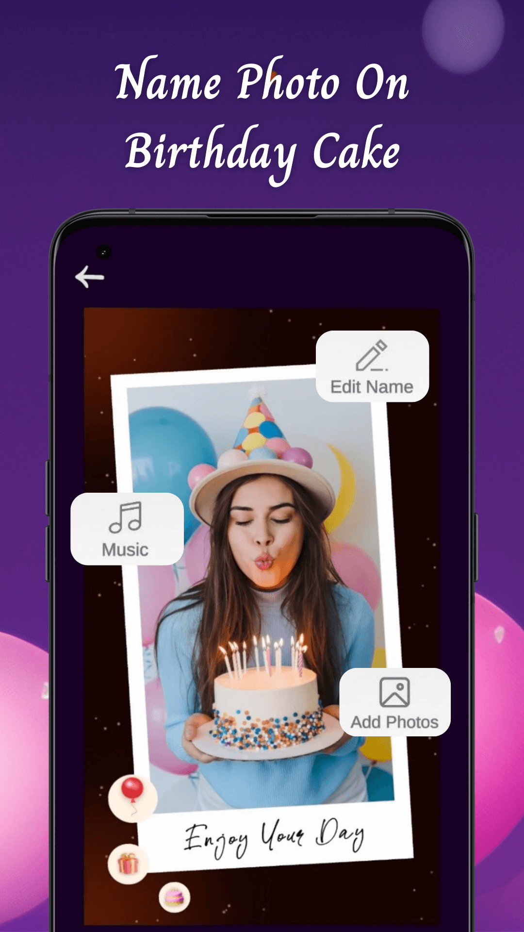Birthday Video Maker With Song | Indus Appstore | Screenshot