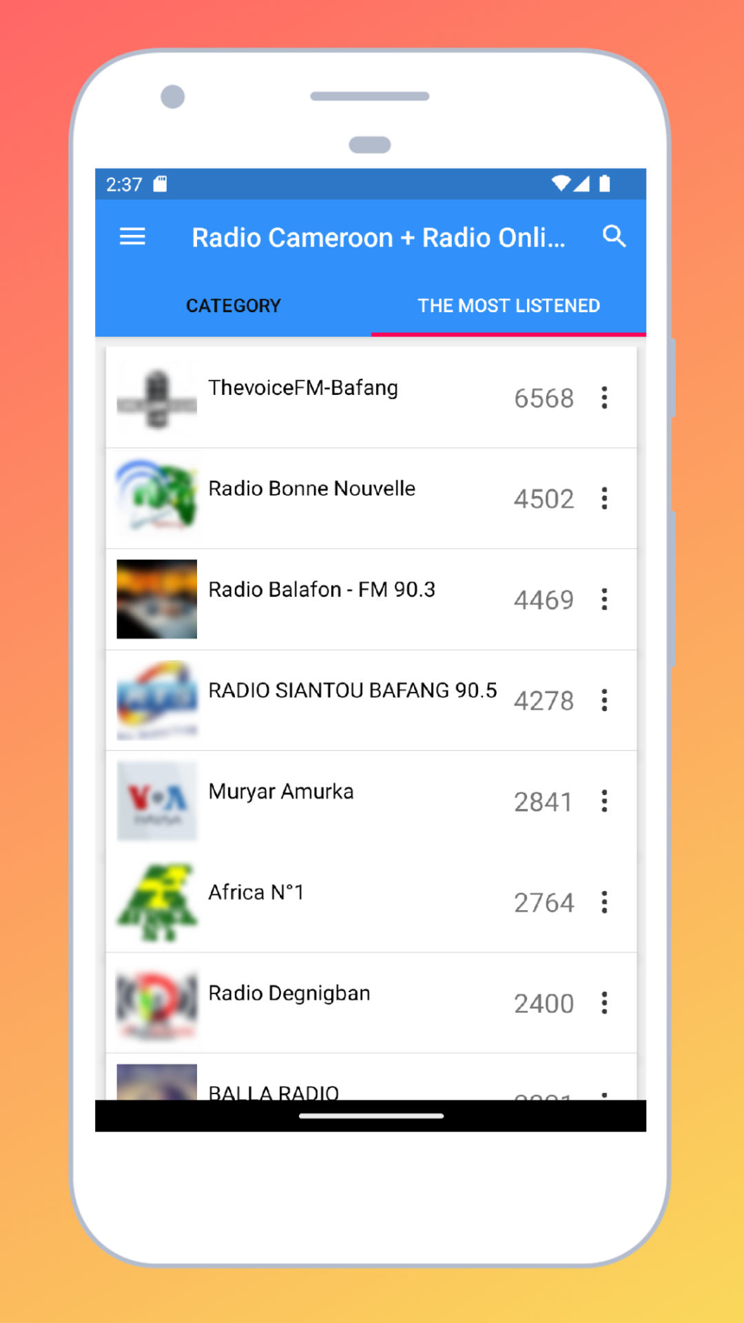 Radio Cameroon + Radio Online | Indus Appstore | Screenshot