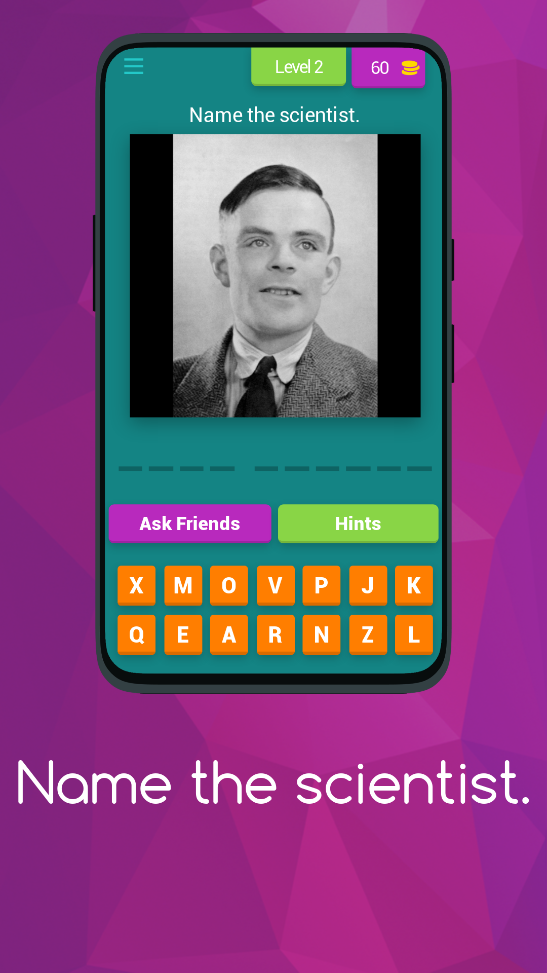 Name the Scientist Quiz Game | Indus Appstore | Screenshot