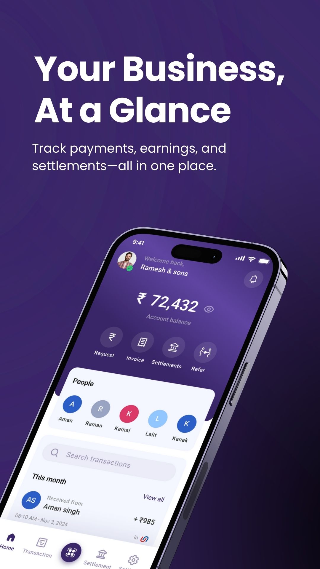 Securepay Business | Indus Appstore | Screenshot