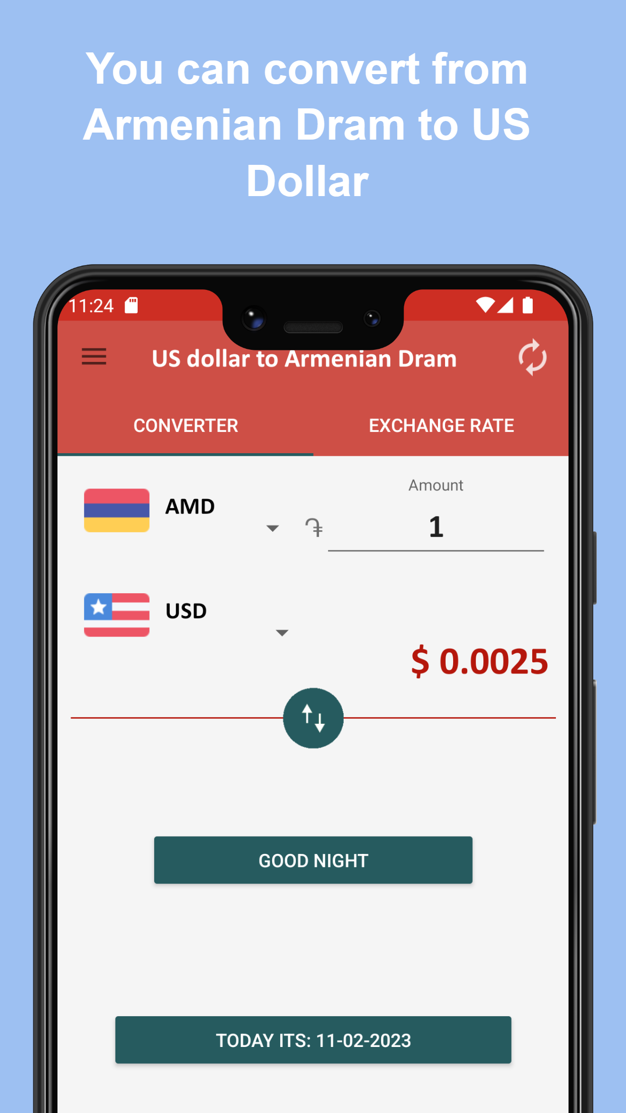 US dollar to Armenian dram | Indus Appstore | Screenshot