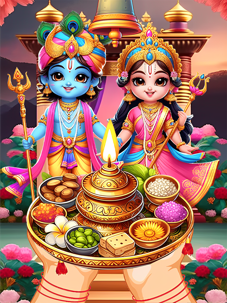 Radha Krishna Dress Up Games : Virtual Temple - Hindu God Lord Krishna : Gopi | Indus Appstore | Screenshot