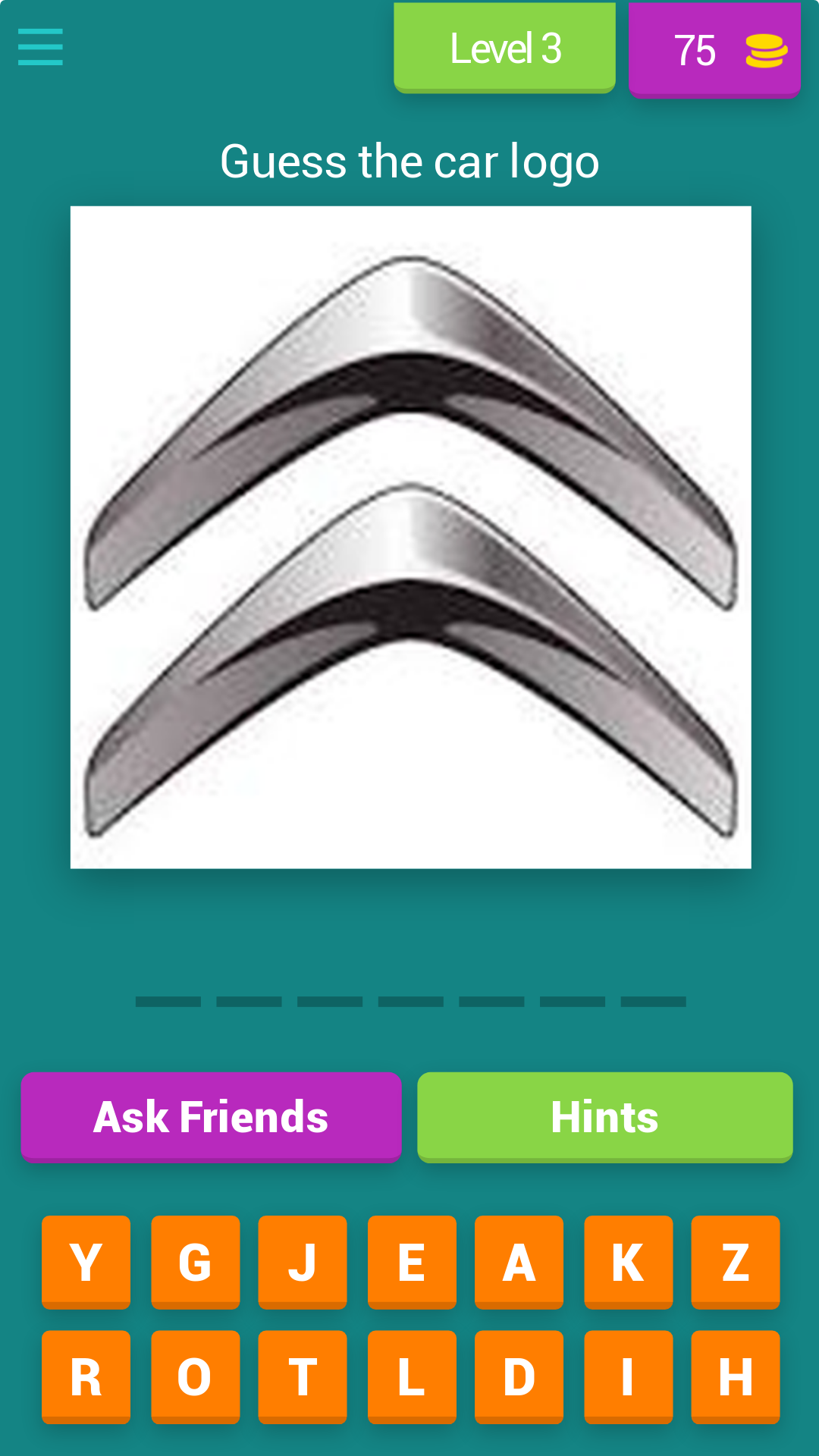 Car Logo Trivia Challenge | Indus Appstore | Screenshot