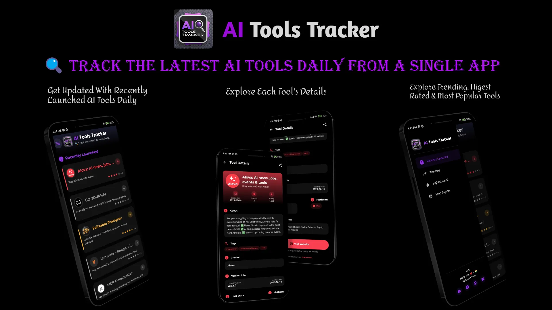 AI Tools Tracker: Track The Latest AI Tools Daily | Indus Appstore | Screenshot