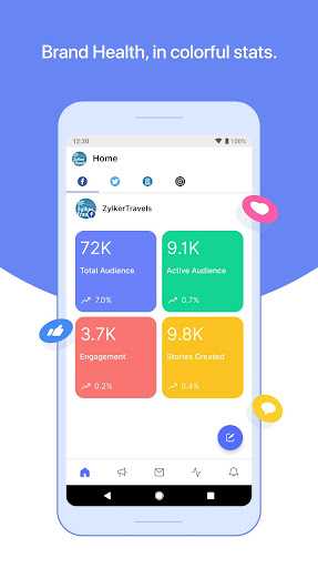 Zoho Social | Indus Appstore | Screenshot