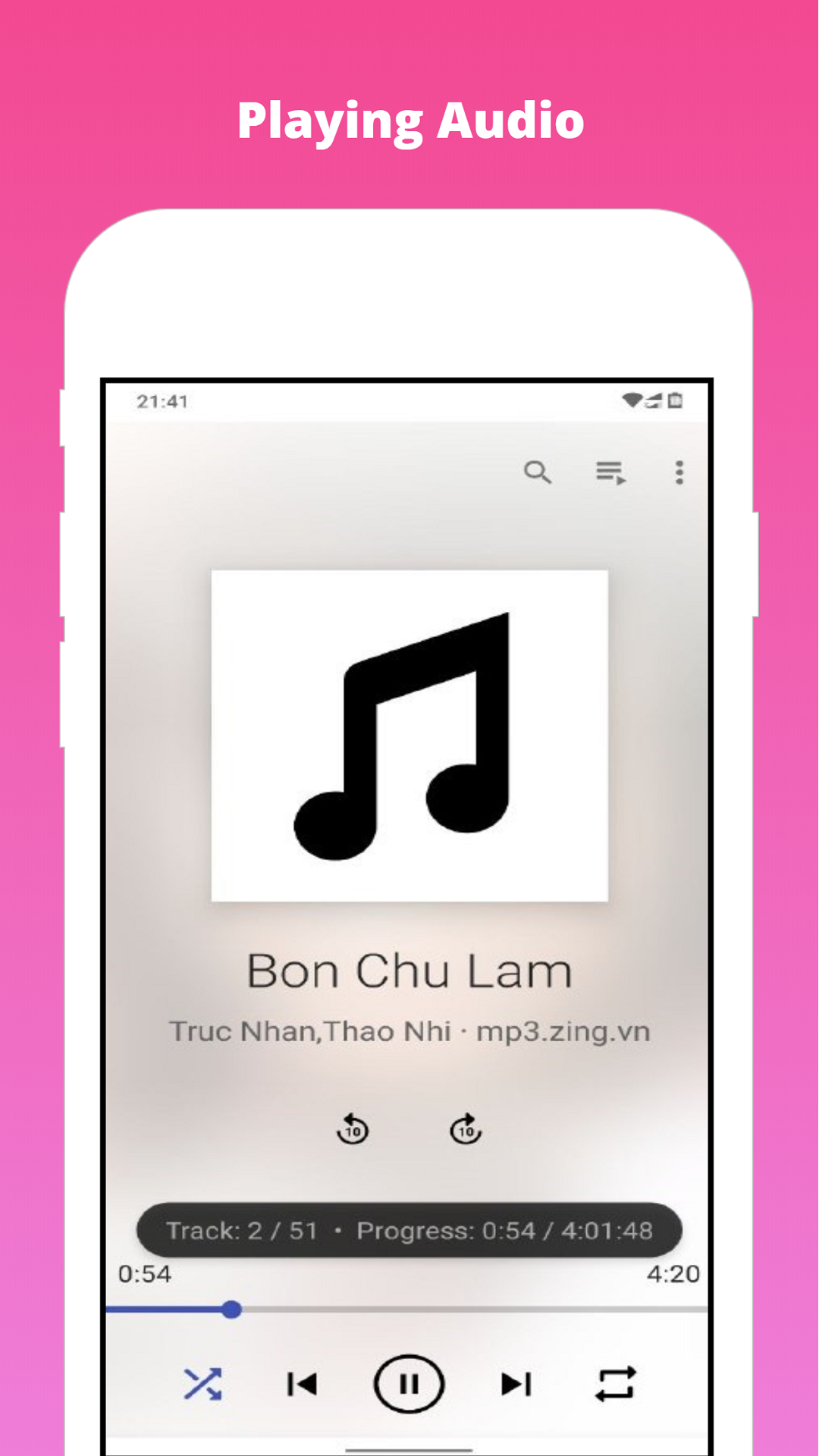 Music Player | Indus Appstore | Screenshot