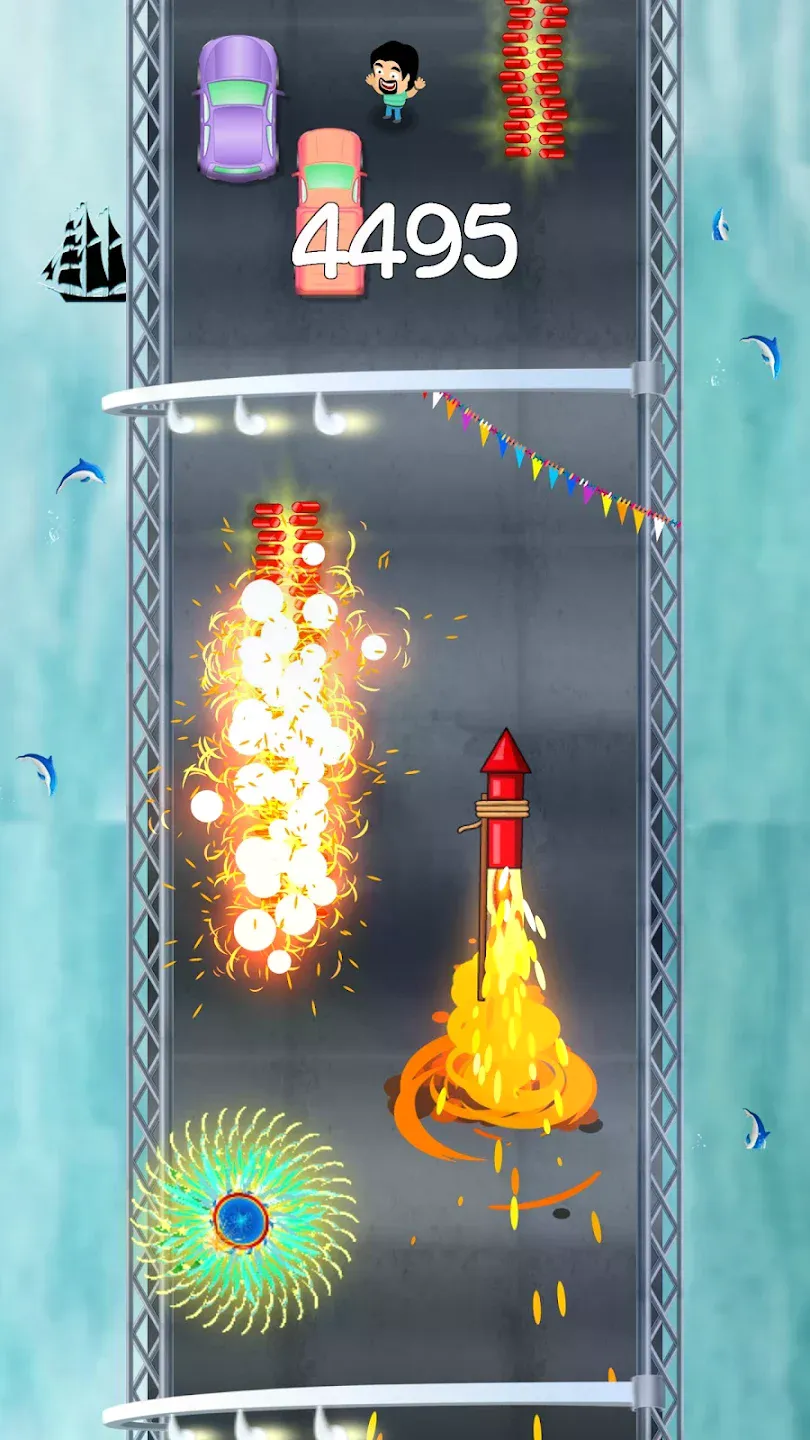 Diwali Firecracker Indian Game | Indus Appstore | Screenshot