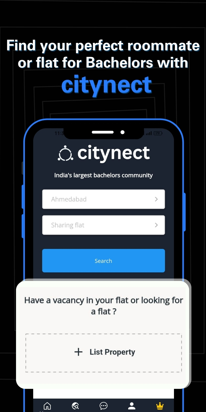 citynect - Flat and Flatmates India | Indus Appstore | Screenshot