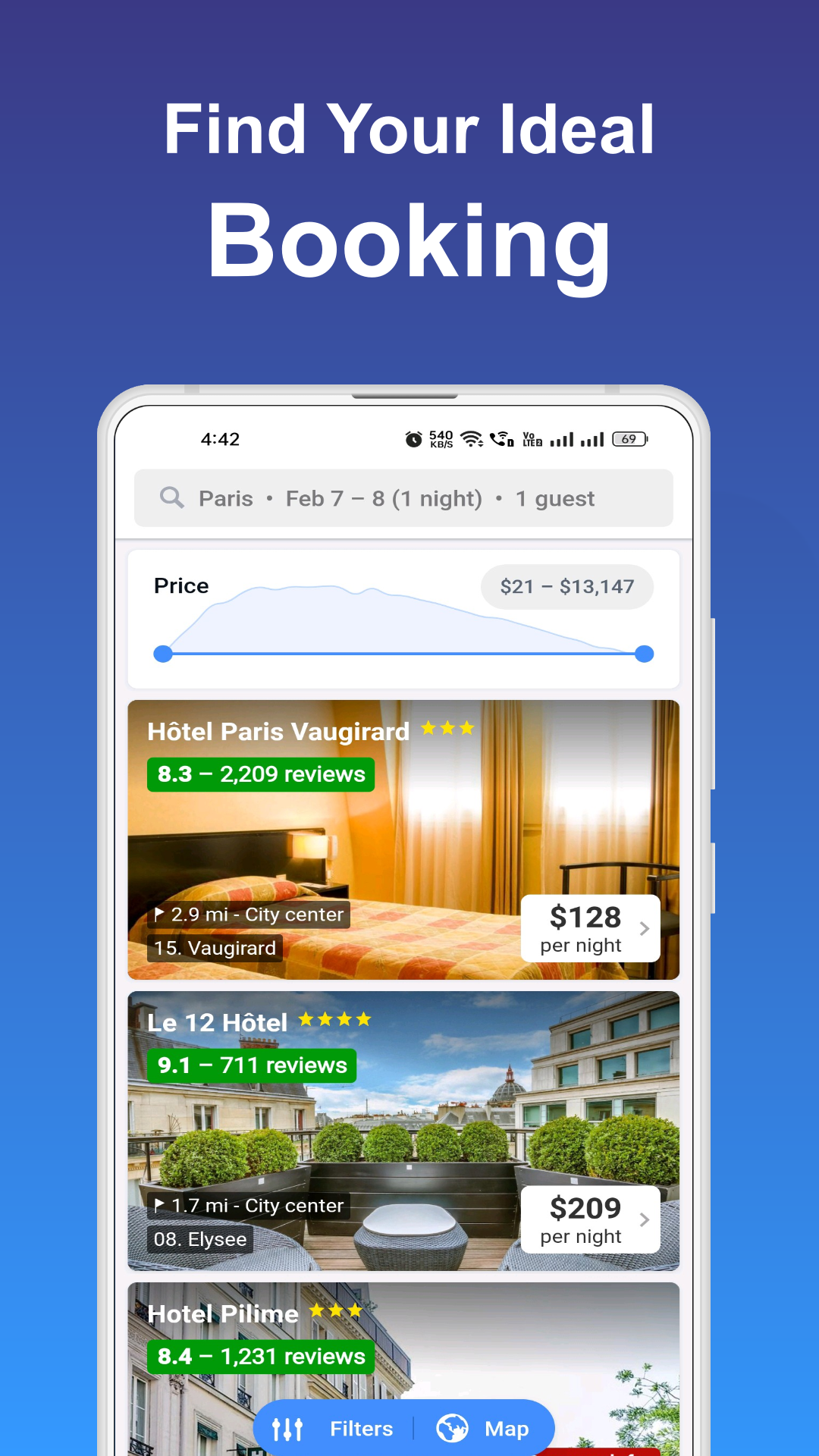 Cheap Hotels | Indus Appstore | Screenshot