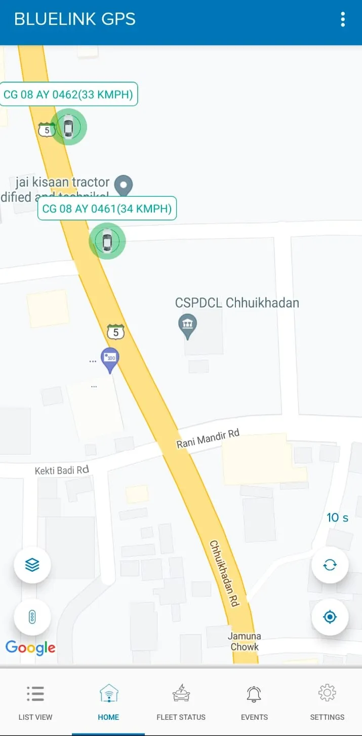 BLUELINK V2 GPS | Indus Appstore | Screenshot