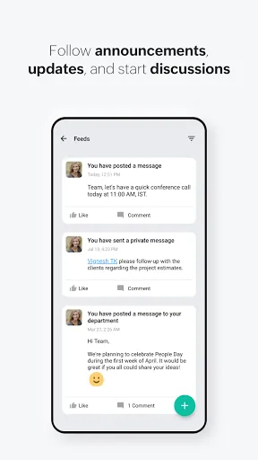 Zoho People - HR Management | Indus Appstore | Screenshot
