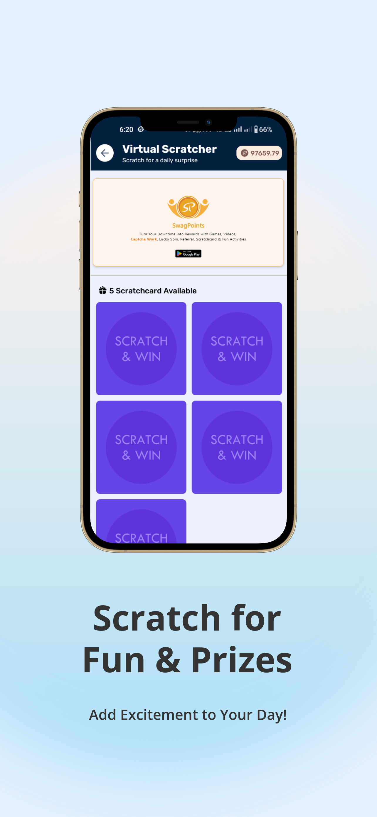 Earn on the Go with SwagPoints | Indus Appstore | Screenshot