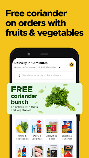 Blinkit: Grocery in minutes | Indus Appstore | Screenshot