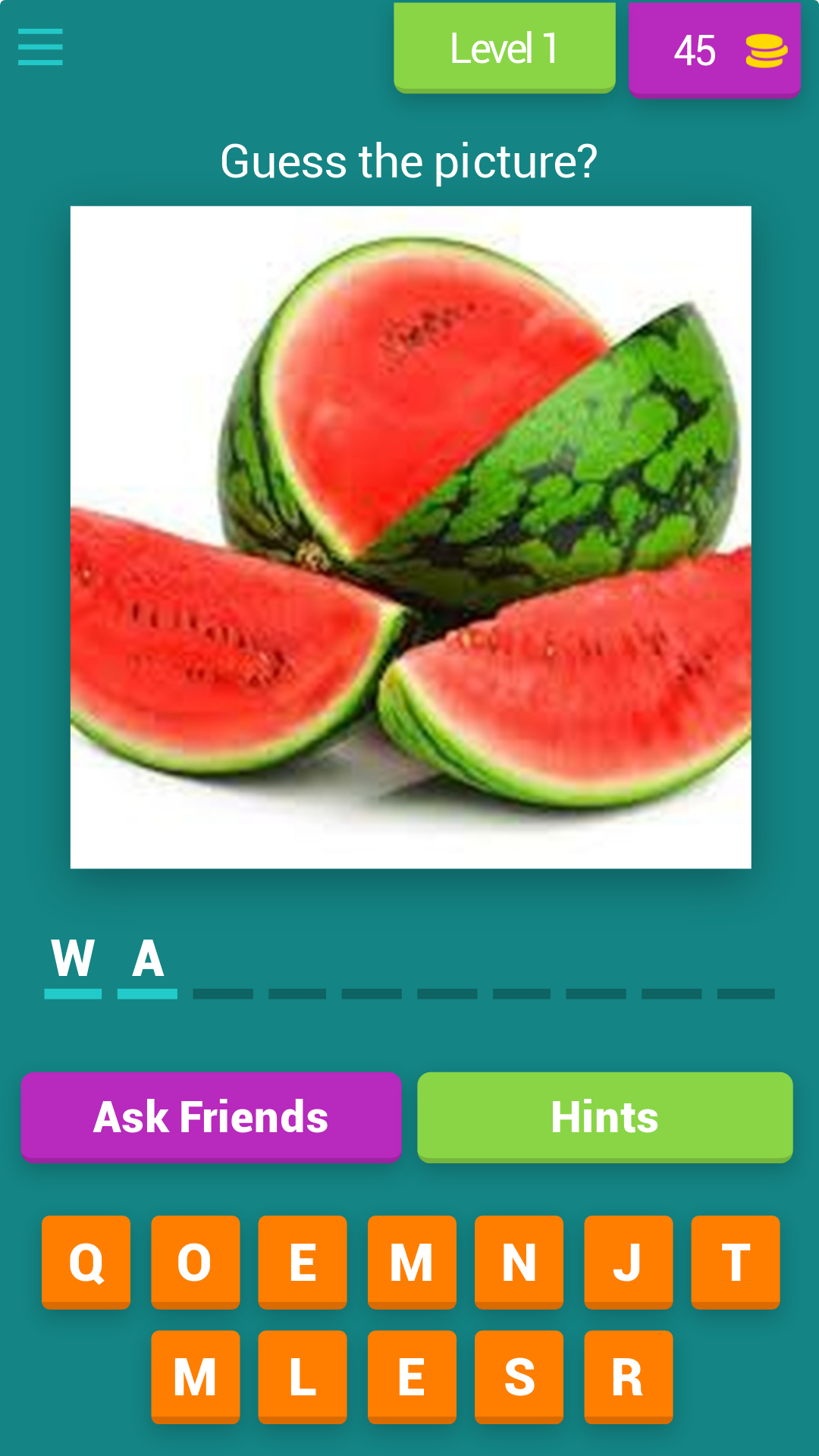 Guess the Picture: Animals, Birds, and Fruits | Indus Appstore | Screenshot