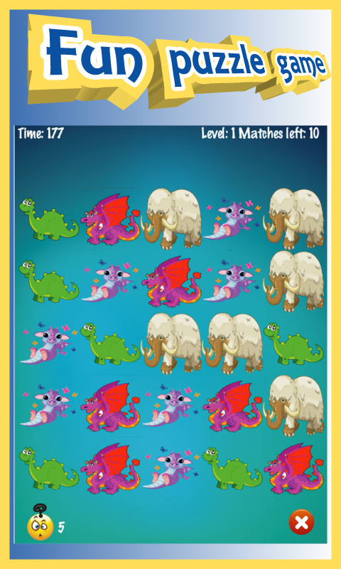 Dino Boom - Free Match 3 Puzzle Game | Indus Appstore | Screenshot