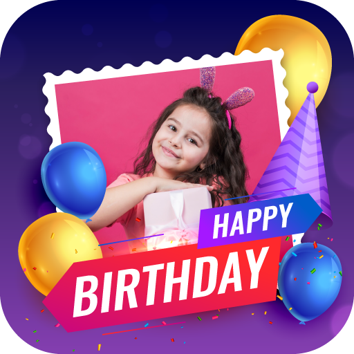 Birthday Video Maker With Song | Indus Appstore | App Icon