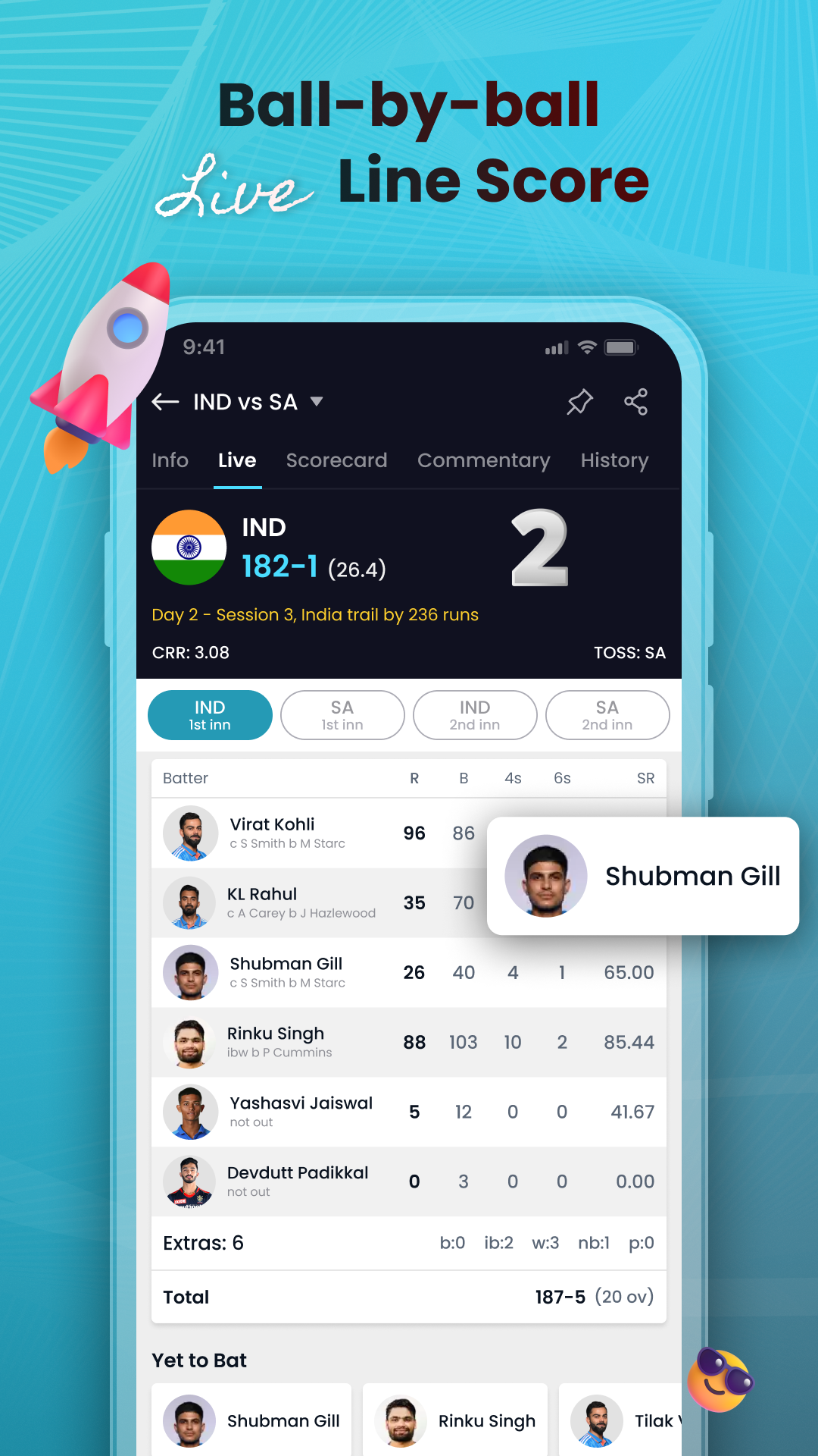 Cricket Line X: Fast Live Line | Indus Appstore | Screenshot