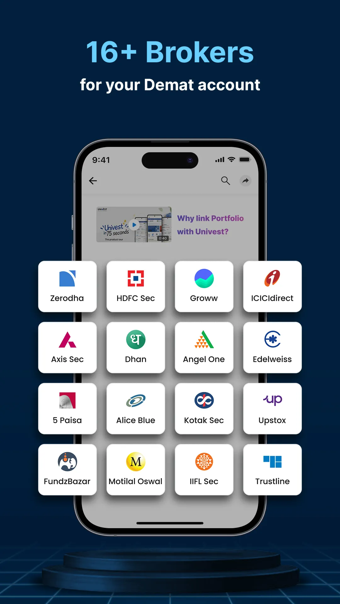 Univest : Stocks & Investment | Indus Appstore | Screenshot