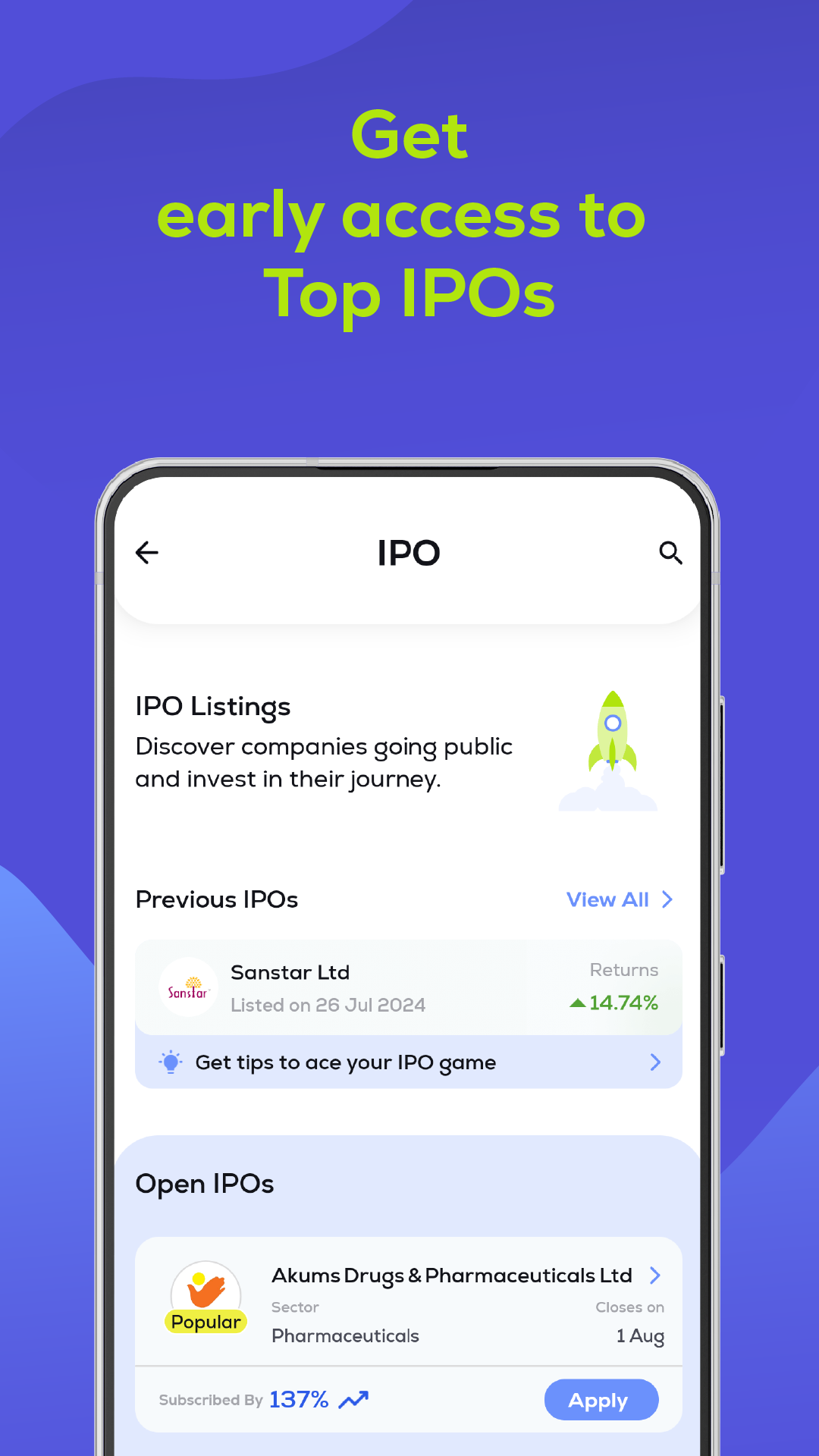 Lemonn: Demat, Stock, IPO & MF | Indus Appstore | Screenshot