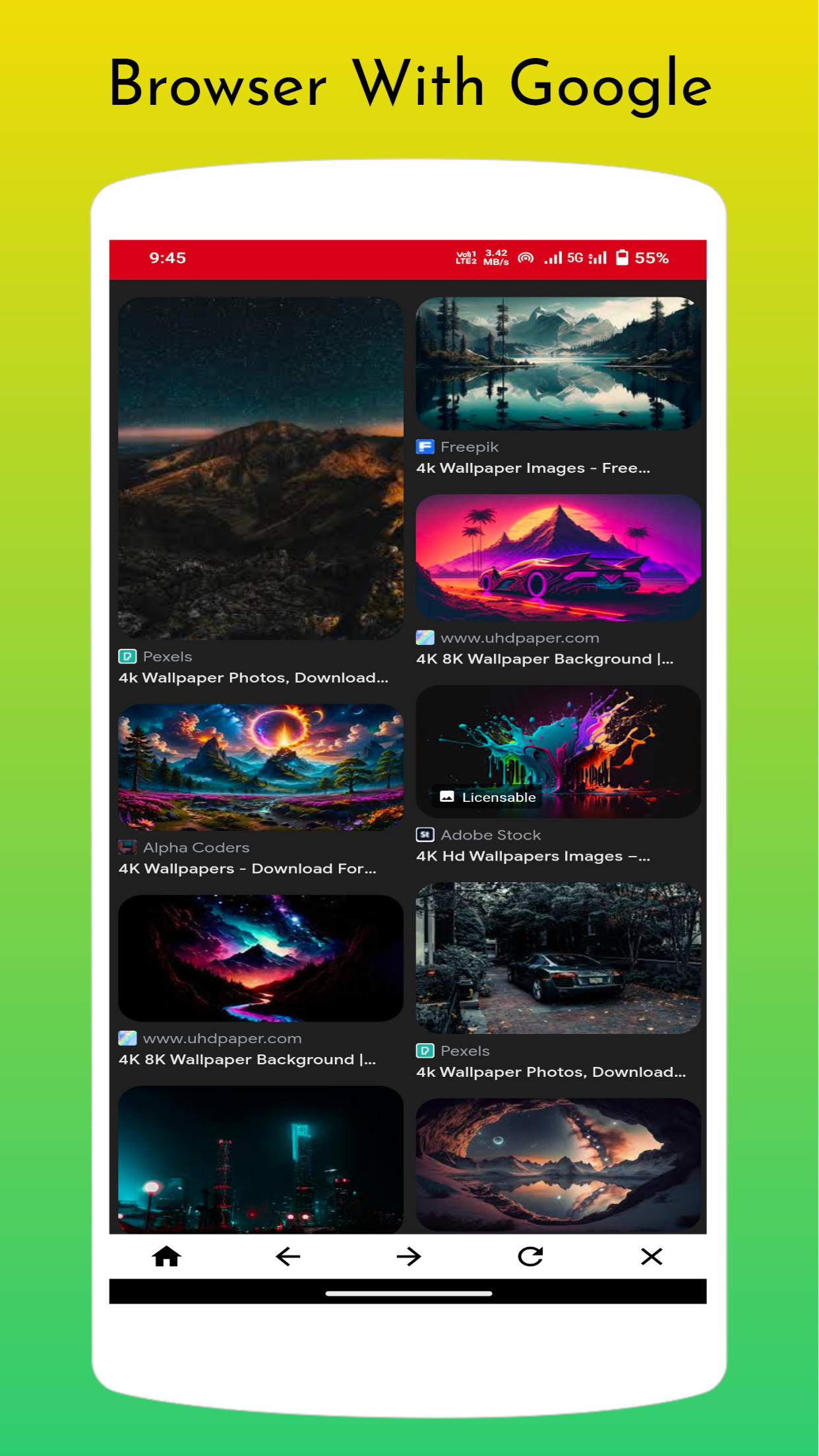 Super Light Mini Browser | Indus Appstore | Screenshot