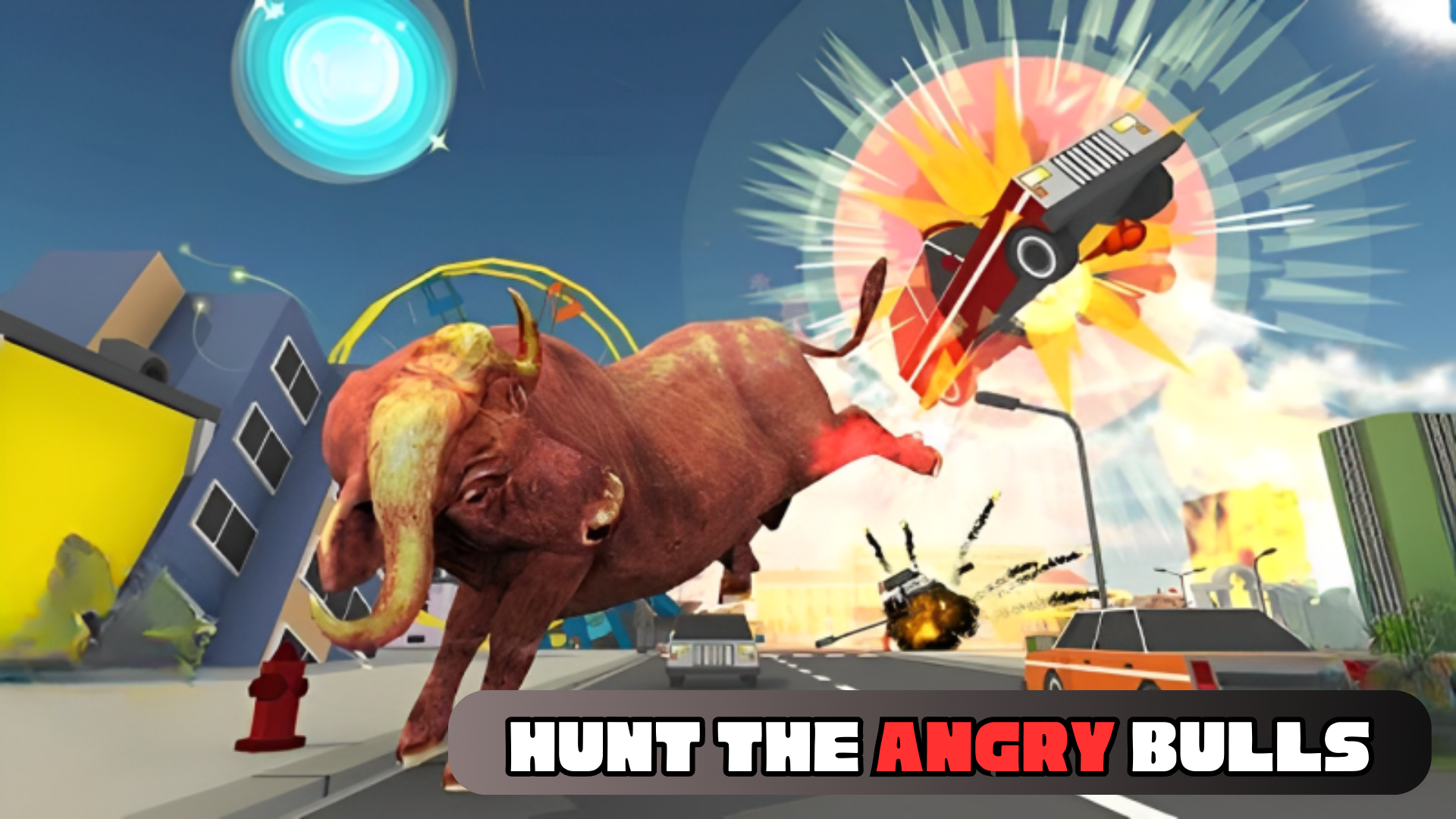 Angry Bull Fight Shooting Game | Indus Appstore | Screenshot