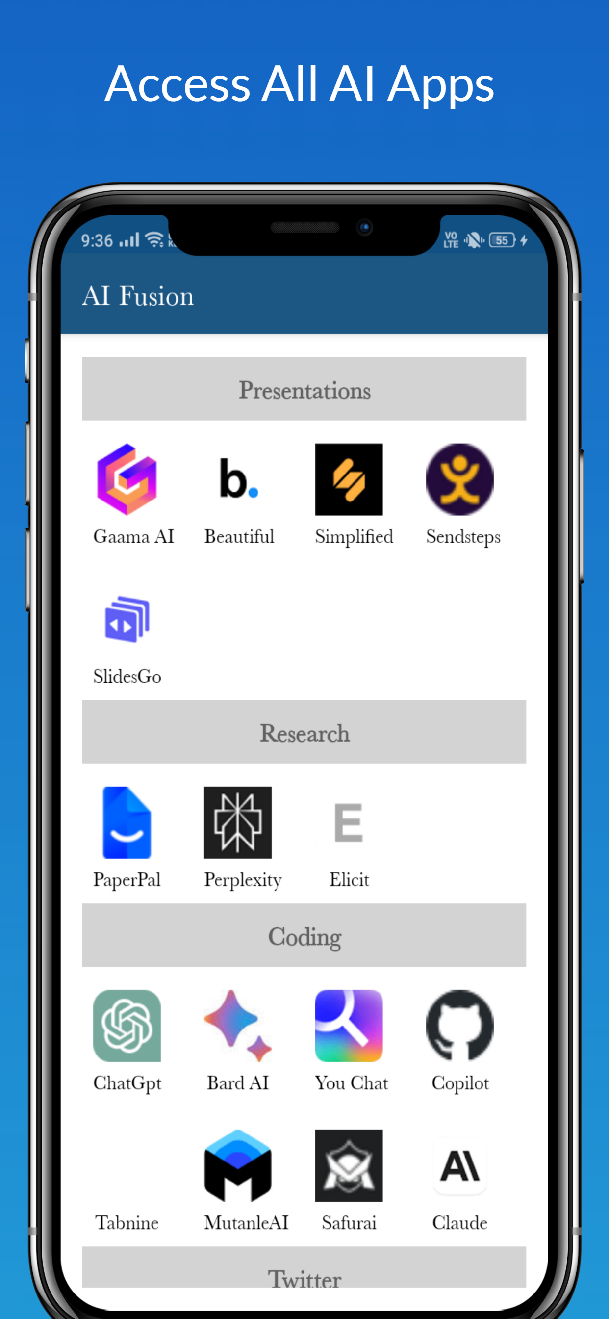 AI Fusion - All AI apps | Indus Appstore | Screenshot