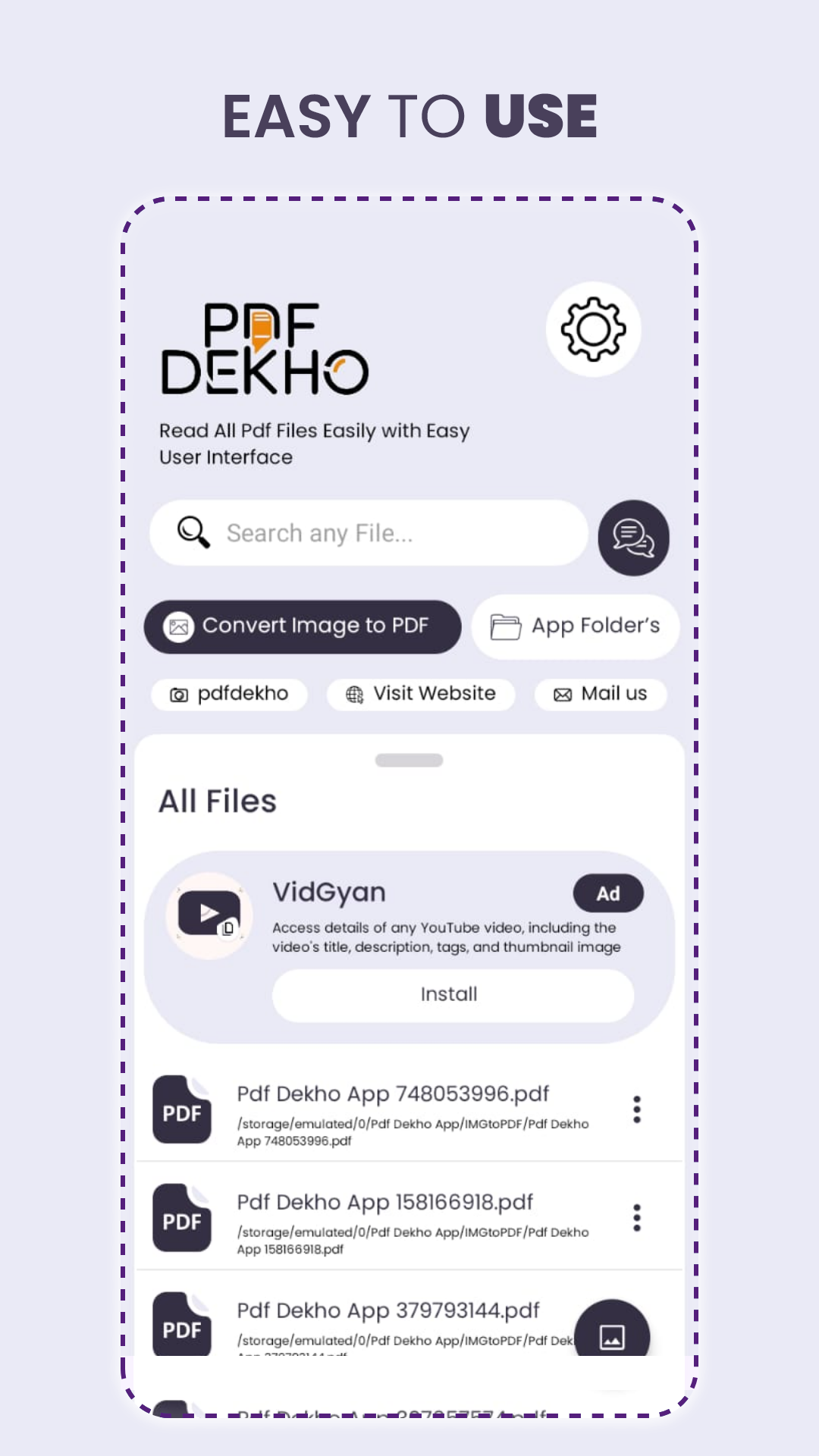 Pdf Dekho | Indus Appstore | Screenshot