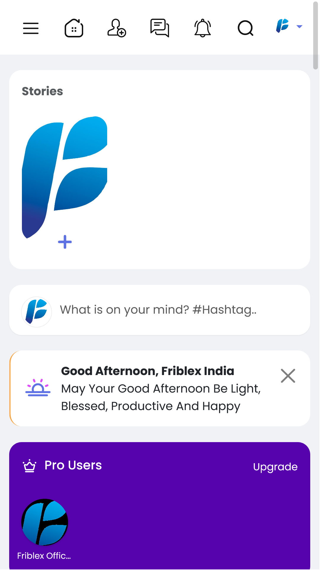 Friblex Bharatiy Social Media | Indus Appstore | Screenshot