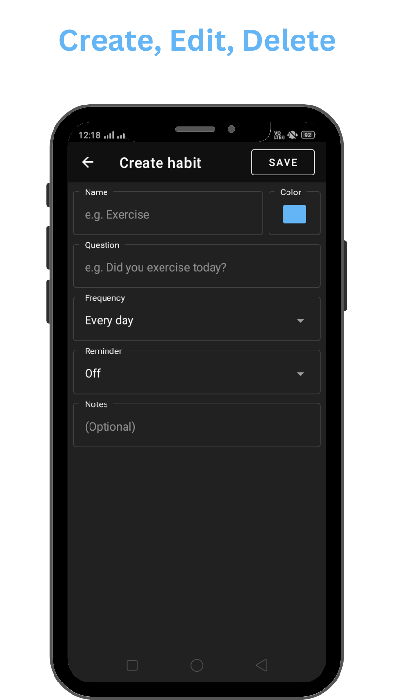 Habit Tracking App - Habit Streak | Indus Appstore | Screenshot