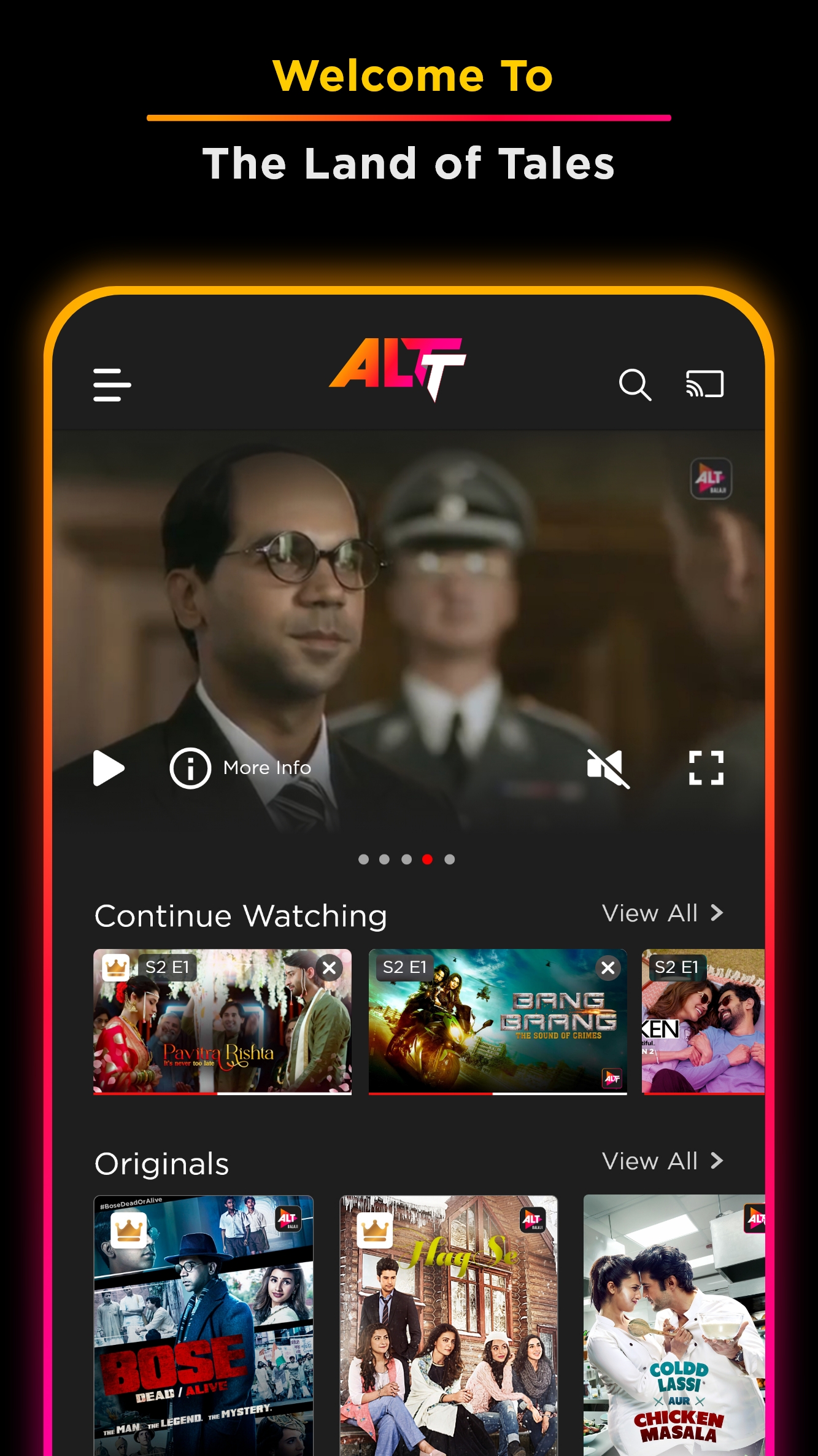 ALTT : Web Series, Movies & More | Indus Appstore | Screenshot