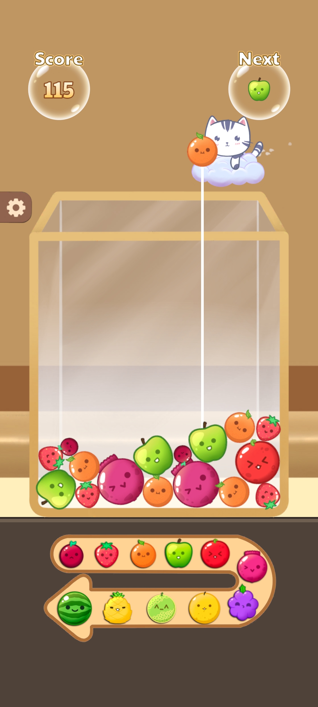 Suika x Watermelon Game: Kitty | Indus Appstore | Screenshot