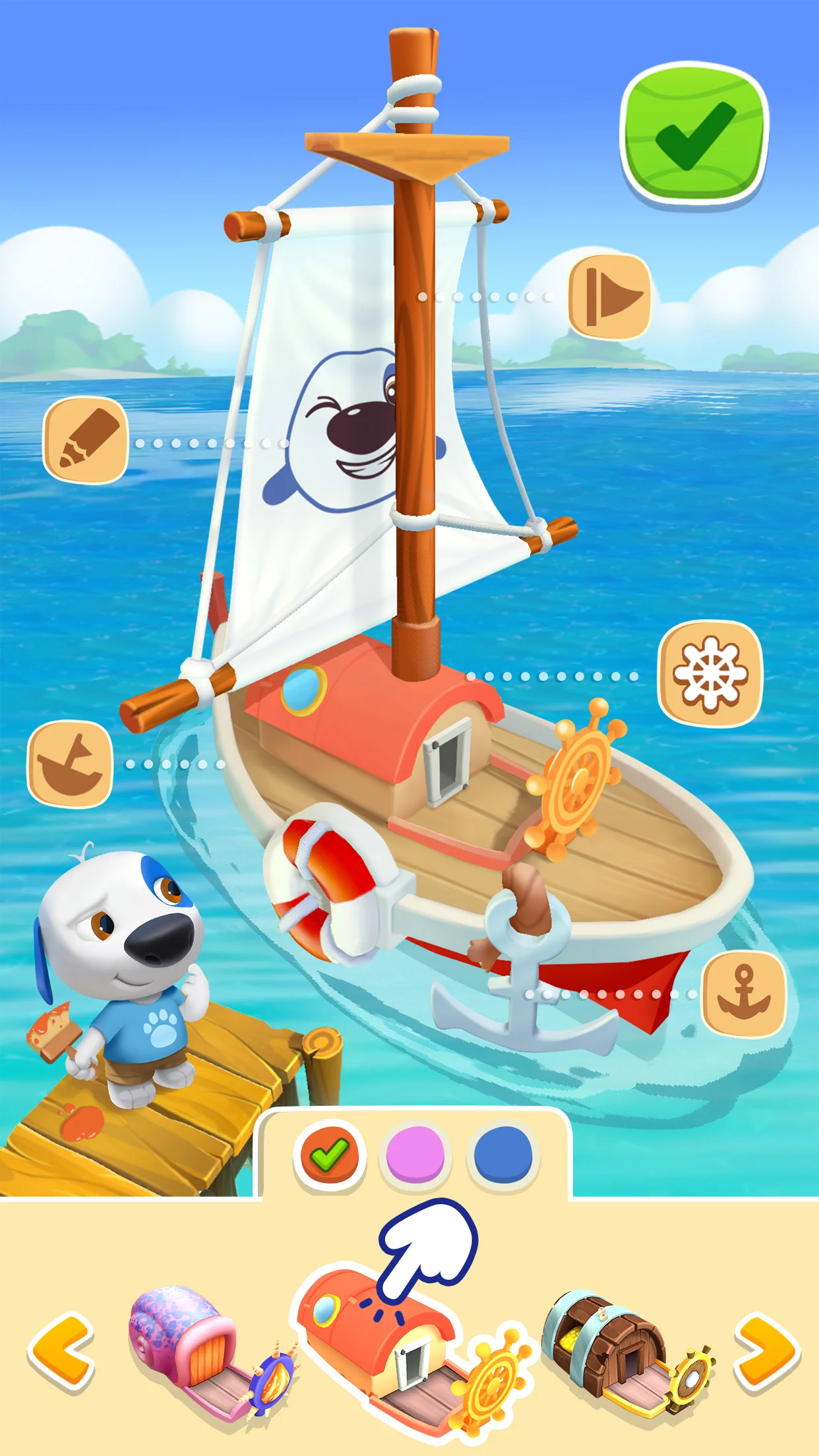 My Talking Hank: Islands | Indus Appstore | Screenshot