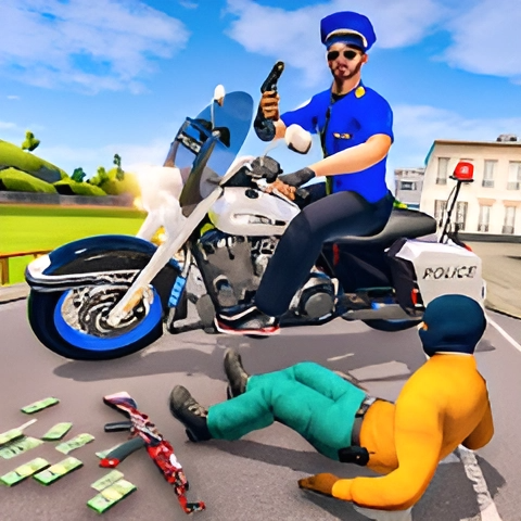 Police Moto Bike Mafia Chase | Indus Appstore | App Icon