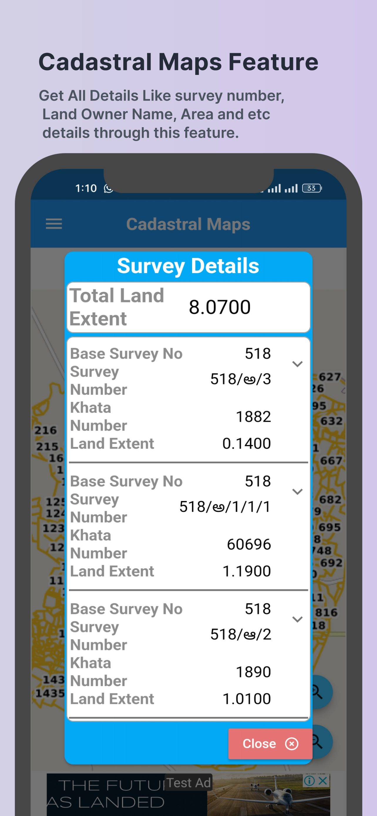 LandSnap: Telangana Dharani Records | Indus Appstore | Screenshot