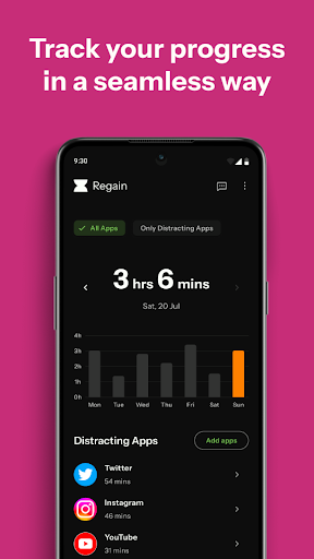Regain: Screen time + Focus | Indus Appstore | Screenshot