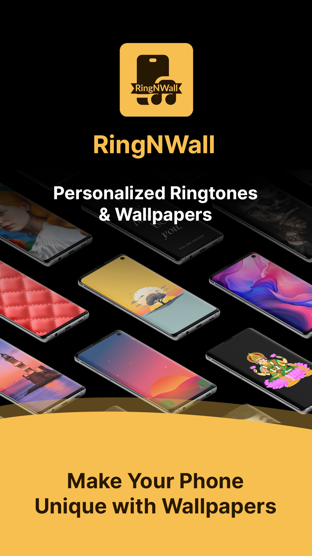 Wallpaper & ringtone: RingNWall | Indus Appstore | Screenshot