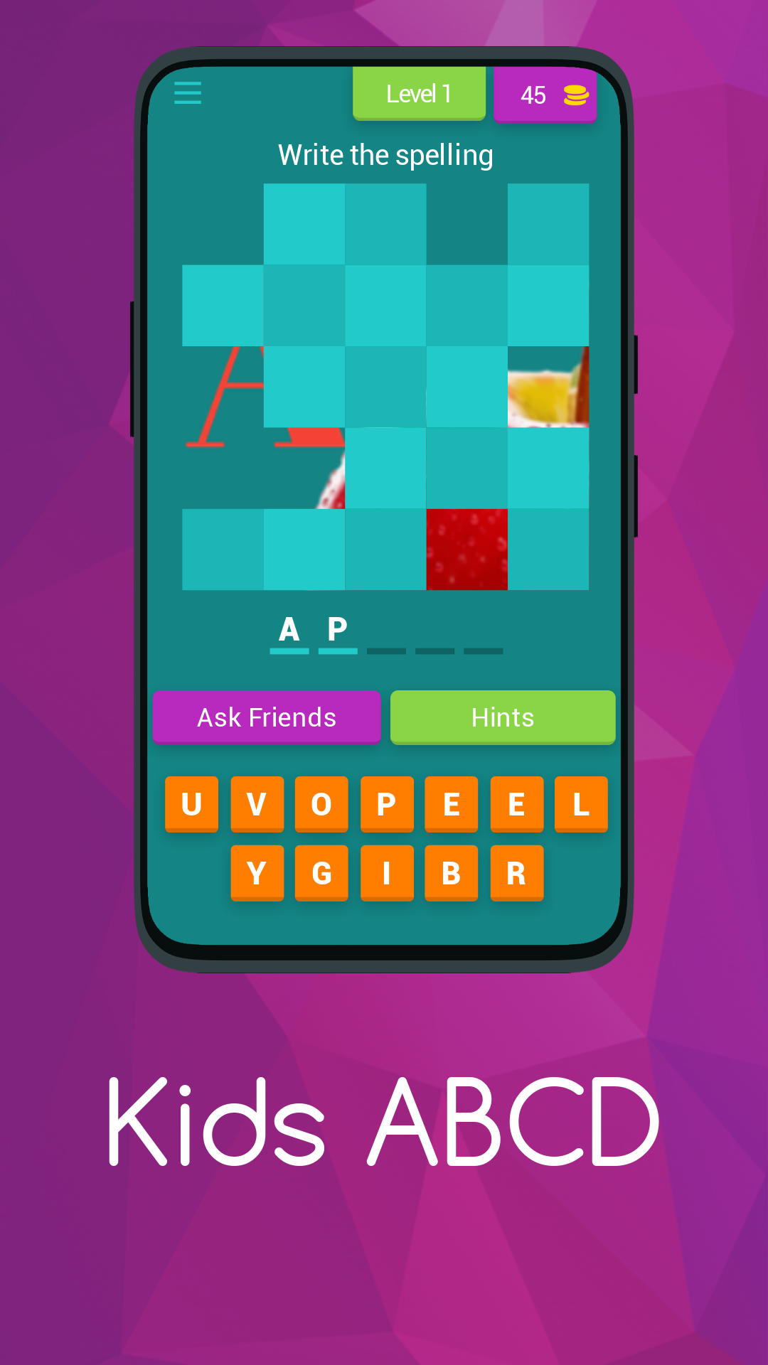 Kids ABCD Trivia Quiz Game | Indus Appstore | Screenshot