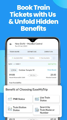 EaseMyTrip Flight, Hotel, Bus | Indus Appstore | Screenshot