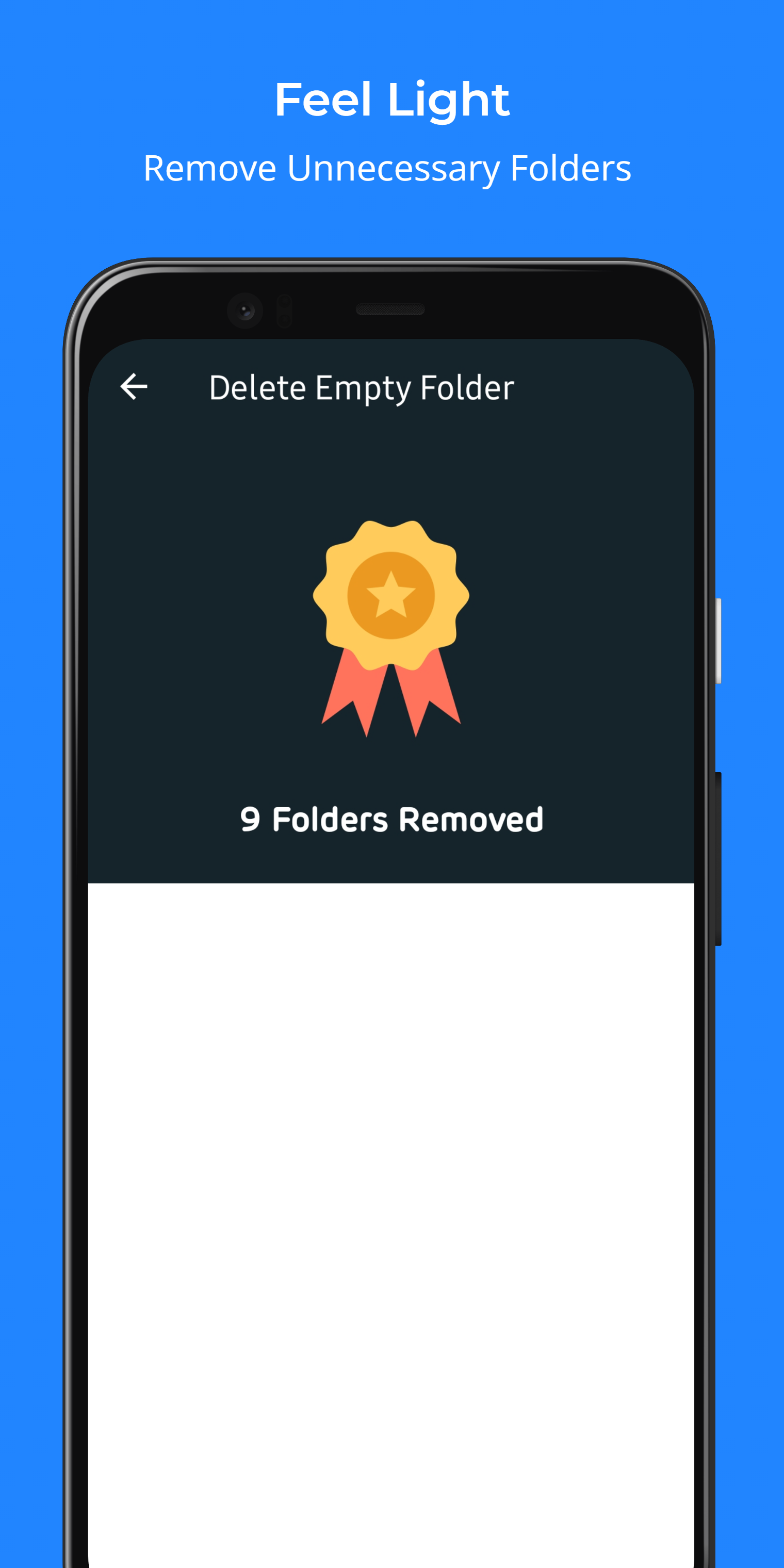 Empty Folder Cleaner | Indus Appstore | Screenshot