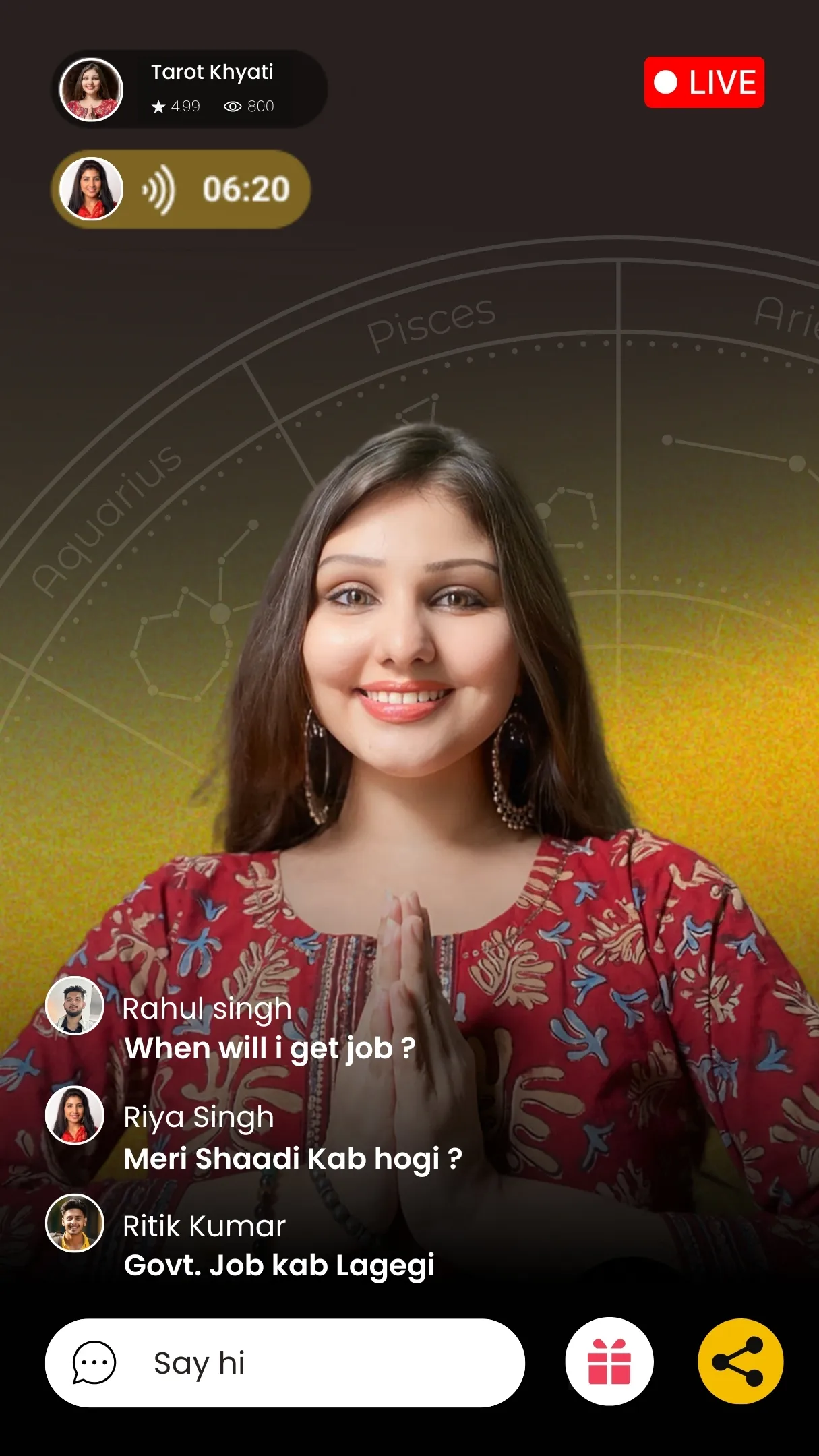 InstaAstro: Talk to Astrologer | Indus Appstore | Screenshot