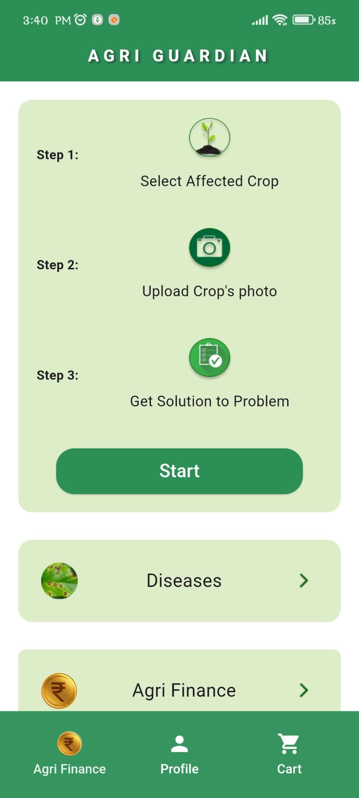 Agri Guardian: Protecting Crops, Empowering Farmers | Indus Appstore | Screenshot