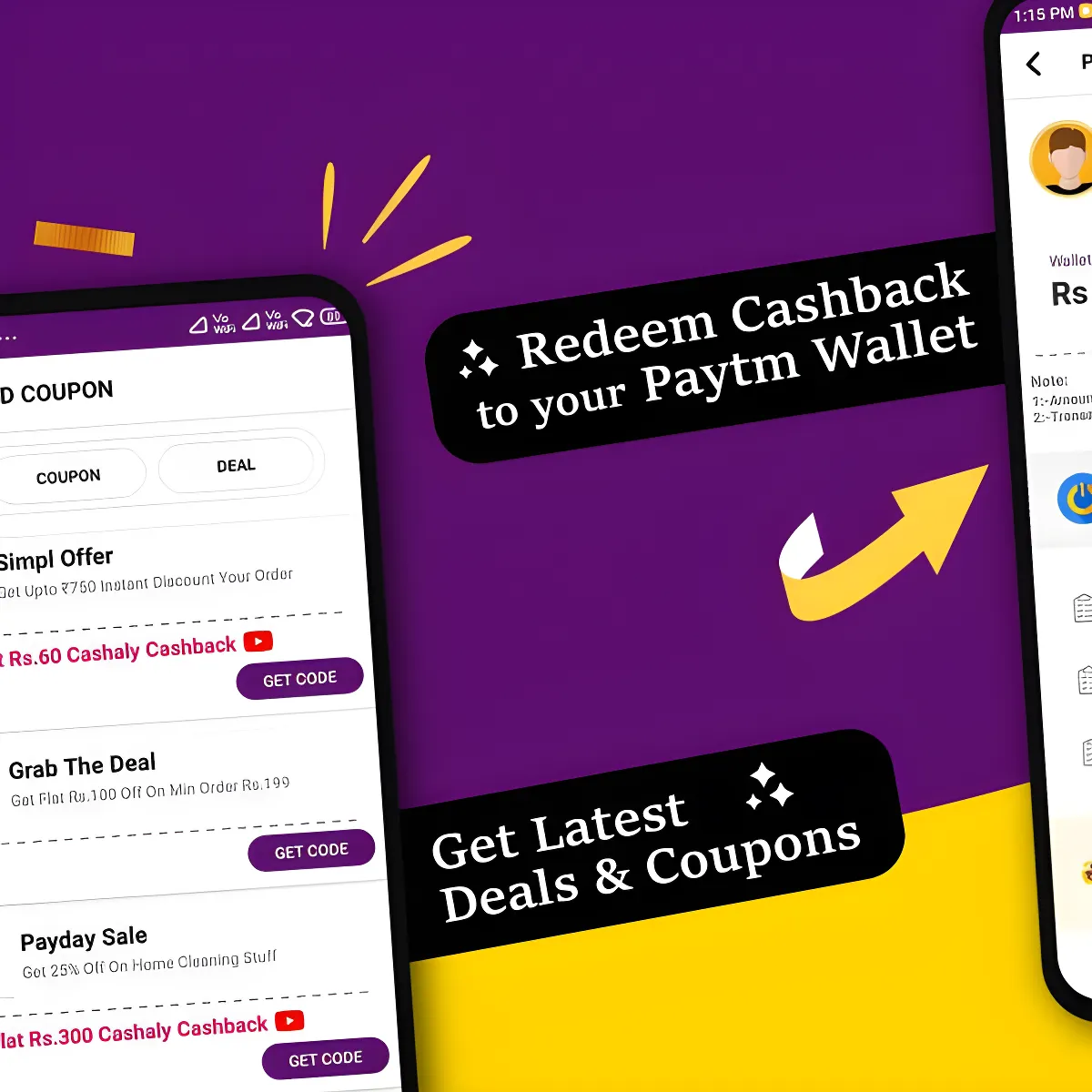 Cashaly: Cashback & Coupons | Indus Appstore | Screenshot